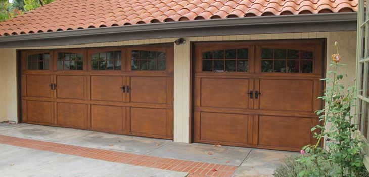 new steel garage door installation in North Hollywood